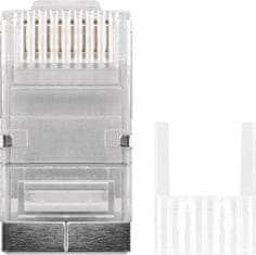 Emos Konektor RJ45 pro FTP CAT6 (drát) CAT6