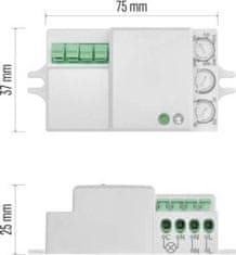 Emos MW senzor (pohybové čidlo) IP20 1200W, bílý