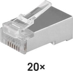 Emos Konektor RJ45 pro FTP kabel (drát) CAT5E