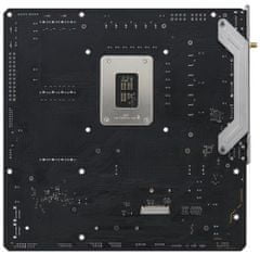 ASRock B760M STEEL LEGEND WIFI / Intel B760 / LGA1700 / 4x DDR5 / 3x M.2 / HDMI / DP / USB-C / WiFi / mATX