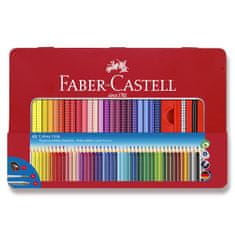 Faber-Castell Pastelky Grip 2001 plechová krabička, 48 barev