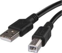 Emos USB kabel 2.0 A vidlice – B vidlice 2m