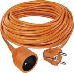 Emos Prodlužovací kabel 20 m / 1 zásuvka / oranžový / PVC / 230 V / 1,5 mm2