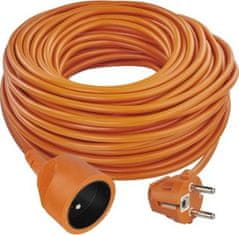 Emos Prodlužovací kabel 40 m / 1 zásuvka / oranžový / PVC / 230 V / 1,5 mm2