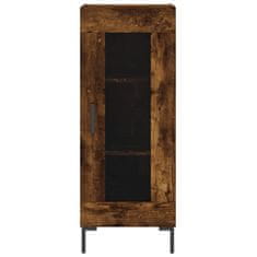 Vidaxl Skříň highboard kouřový dub 34,5 x 34 x 180 cm kompozitní dřevo