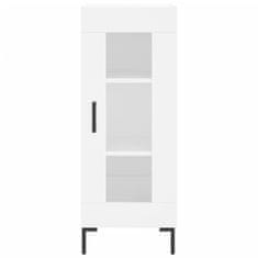 Greatstore Skříň highboard bílá 34,5 x 34 x 180 cm kompozitní dřevo