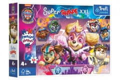 Trefl Puzzle Šťastní psi 60 XXL Super Shape Tlapková patrola/Paw Patrol 60x40cm v krabici 33x23x6cm