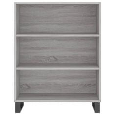 Vidaxl Skříň highboard šedá sonoma 69,5 x 34 x 180 cm kompozitní dřevo