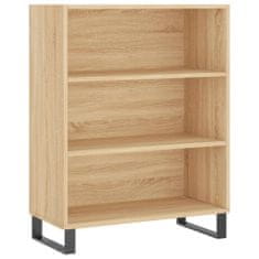 Vidaxl Skříň highboard dub sonoma 69,5 x 34 x 180 cm kompozitní dřevo