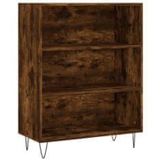 Vidaxl Skříň highboard kouřový dub 69,5 x 34 x 180 cm kompozitní dřevo