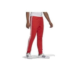Adidas Kalhoty na trenínk vínově červené 158 - 163 cm/XS Adicolor Classics Primeblue Sst