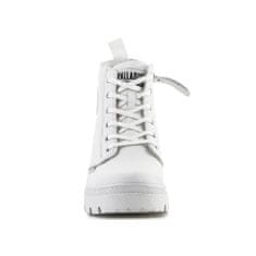 Palladium Boty bílé 37.5 EU Pallabase Leather White black M