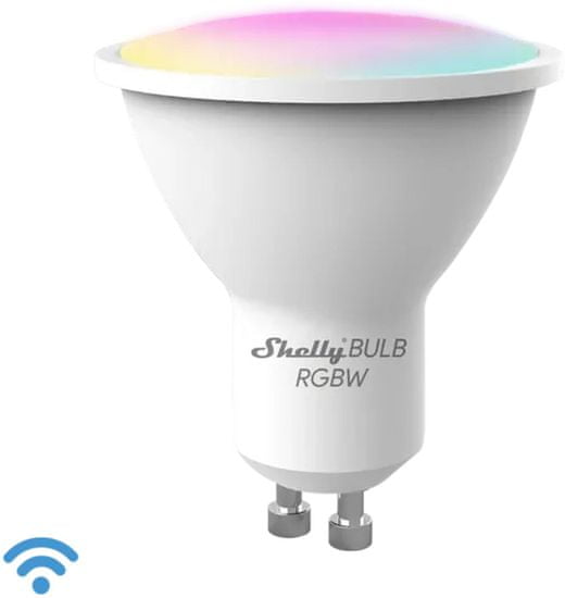 Shelly DUO G10 RGBW, stmívatelná RGBW žárovka, WiFi