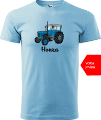 Hobbytriko Tričko s traktorem a jménem - Starý traktor Barva: Béžová (51), Velikost: 2XL