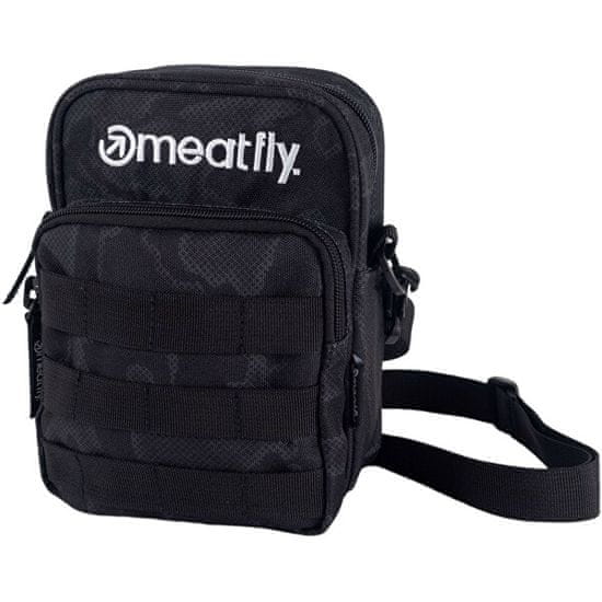 MEATFLY Pánská crossbody taška Hardy Morph Black