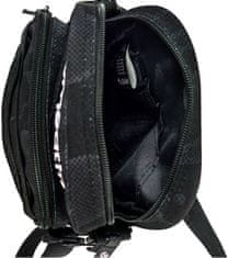 MEATFLY Pánská crossbody taška Hardy Morph Black