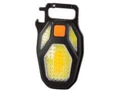 Bailong 08370 Svítilna LED COB na klíče s otvírákem, magnet