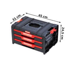 botle Organizér na nářadí 2x zásuvkový box H 62 cm modul PRO workshop