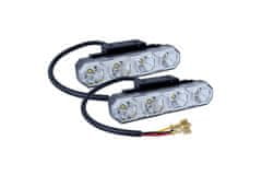 Carmotion Světlo denní svícení SET (2 ks), 4 x LED, Carmotion