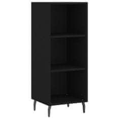 Vidaxl Skříň highboard černá 34,5x32,5x180 cm kompozitní dřevo