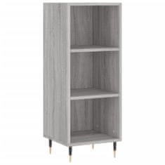 Vidaxl Skříň highboard šedá sonoma 34,5 x 34 x 180 cm kompozitní dřevo