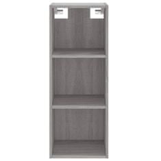 Vidaxl Skříň highboard šedá sonoma 34,5 x 34 x 180 cm kompozitní dřevo