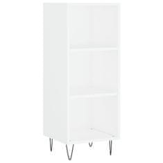 Vidaxl Skříň highboard bílá 34,5 x 34 x 180 cm kompozitní dřevo