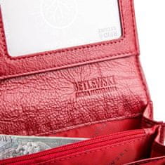 Betlewski Dámská kožená peněženka Zbpd-Bs-72031 Red