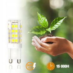 LUMILED LED žárovka G9 CAPSULE 5W = 40W 460lm 6500K Studená bílá 360°