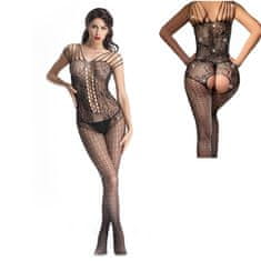 Temptly Bodystocking bodysuit kabaretní sexuální prádlo