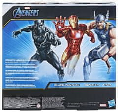 Avengers Avengers Sada 3 Figurek 30 cm. Černý Panter, Iron Man, Thor.