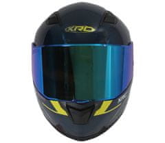 XRC Helma na motorku blue/yellow fluo vel. XL