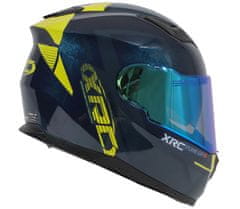 XRC Helma na motorku blue/yellow fluo vel. XL