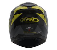 XRC Helma na motorku black/yellow fluo vel. L