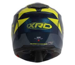 XRC Helma na motorku blue/yellow fluo vel. XL