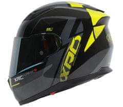 XRC Helma na motorku black/yellow fluo vel. XS