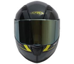 XRC Helma na motorku black/yellow fluo vel. XS