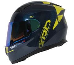 XRC Helma na motorku blue/yellow fluo vel. XL