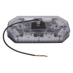 Stualarm Mini LED rampa, oranžová, 12-24V, ECE R65, pevná montáž (sre2-878fix)