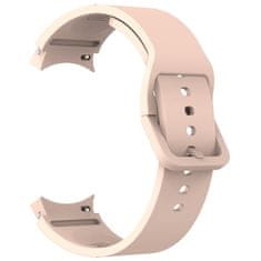 4wrist Silikonový řemínek pro Samsung Galaxy Watch 6/5/4 - Pink Sand