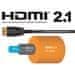 PremiumCord Ultra High Speed HDMI 2.1 optický fiber kabel 8K@60Hz,zlacené 15m