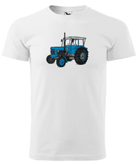 Hobbytriko Dětské tričko s traktorem - Starý traktor Barva: Bílá (00), Velikost: 12 let / 158 cm