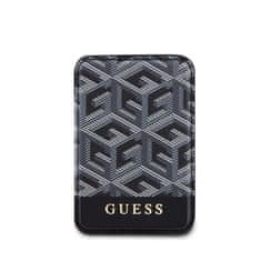 Guess G-Cube MagSafe peněženka a stojánek Černá