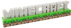 OEM Plastová dekorativní 3D lampa Minecraft: Logo