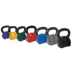 Tunturi Kettlebell litinový ve vinylu 10 kg červený