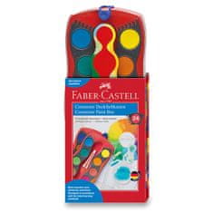 Faber-Castell Vodové barvy Connector 24 barev, průměr 30 mm