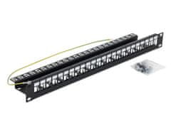 Triton 19" modulární patch panel pro max.24 keystonů