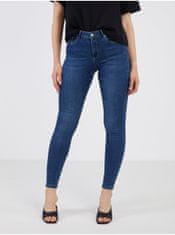 Vero Moda Tmavě modré dámské skinny fit džíny VERO MODA Tanya XS/30