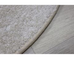 Vopi Kusový koberec Capri Lux cream kruh 57x57 (průměr) kruh
