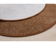 Vopi Kusový koberec Capri měděný kruh 57x57 (průměr) kruh